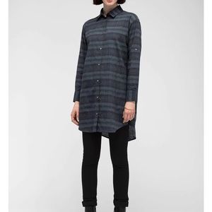 NAU Fortuit plaid shirt dress